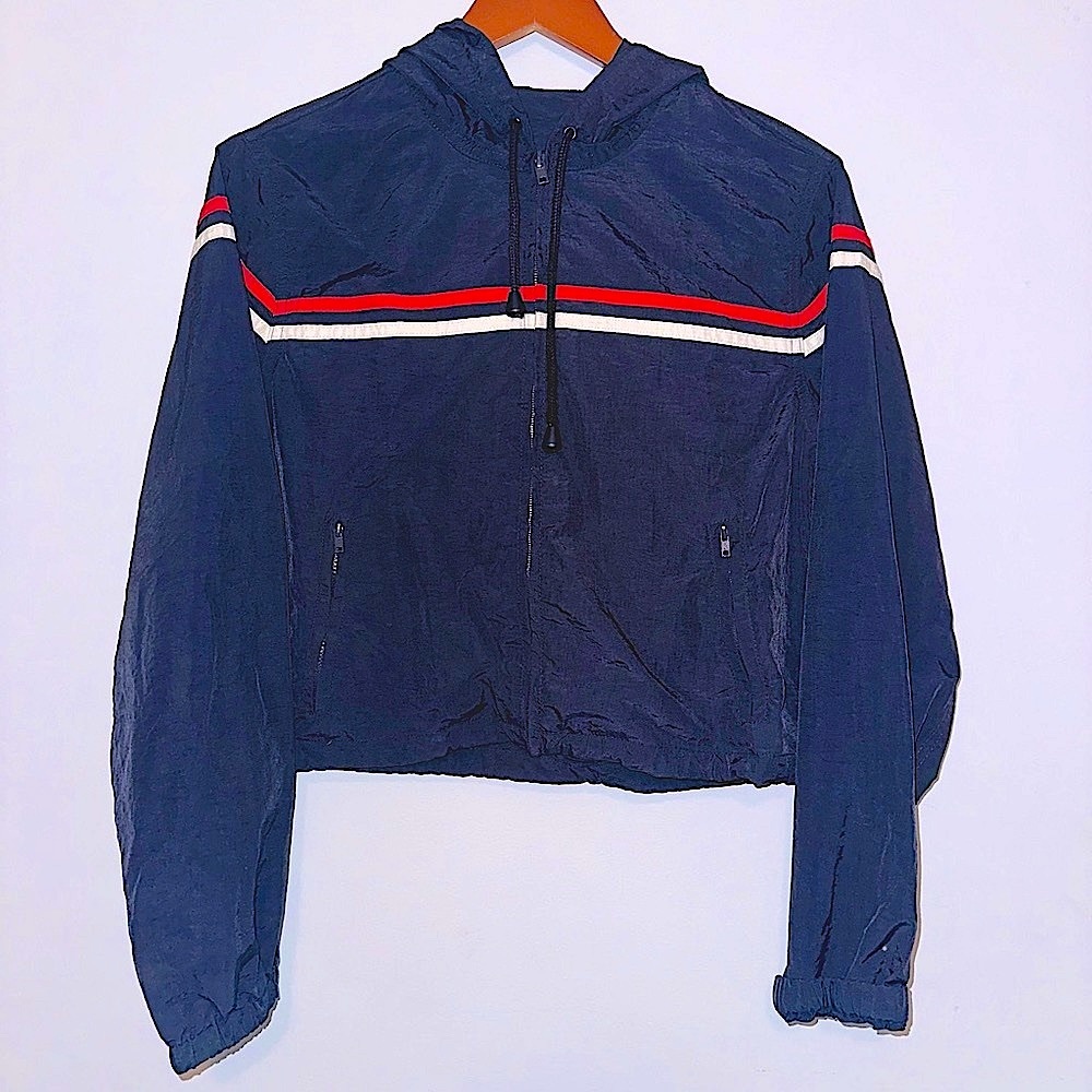 J.Galt Cropped Nylon Jacket